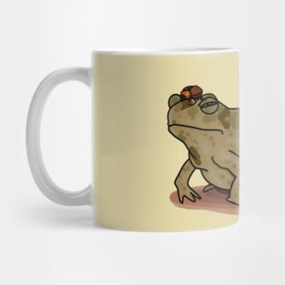 Frog and beetle Mug